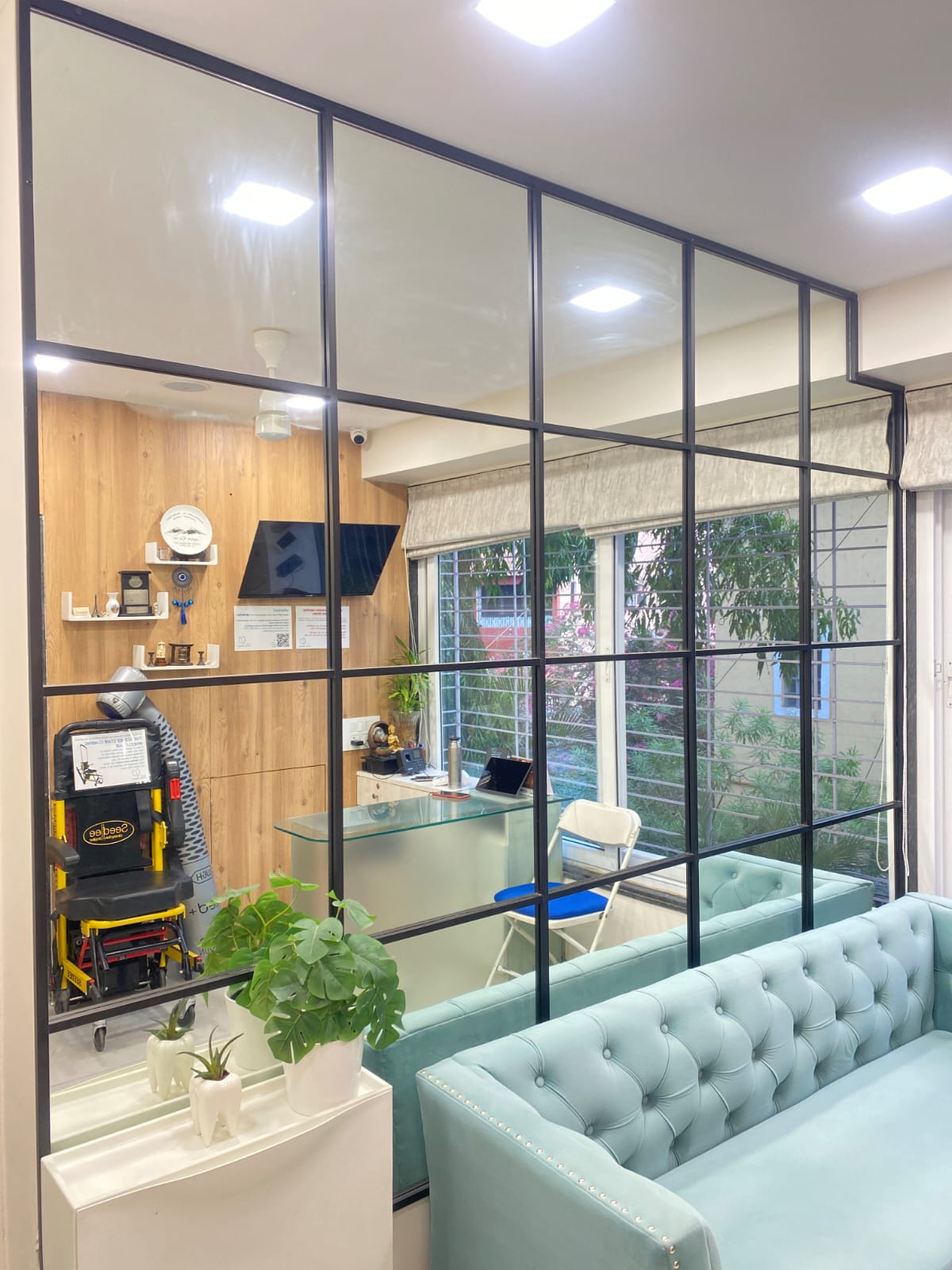 Glass Partition